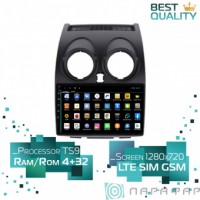 Штатная магнитола Nissan Qashqai 2007-2014 Parafar PF788XHD Android 4G LTE 