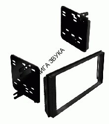 Переходная рамка Subaru Impreza, Forester, XV 2008-12 Incar 95-8902 2DIN 95-8902 - Рамка переходная для установки головных устройств 2DIN вместо штатных в автомобили Subaru Impreza / Impreza WRX 2008