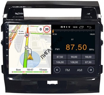 Штатная магнитола Toyota Land Cruiser 200 2007-2015 Parafar PF381LTX Android  Штатная магнитола Toyota Land Cruiser 200 2007-2015 Parafar PF381LTX Android 