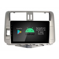 Штатная магнитола Toyota Land Cruiser Prado 150 2009-2014 Roximo RI-1114 Android DSP 4G