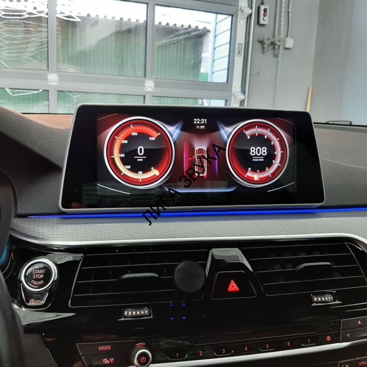 Штатная магнитола BMW 5-Series GT 2017-2022 EVO G30, G31, 6-Series G32 2017-2022 EVO Radiola RDL-6538