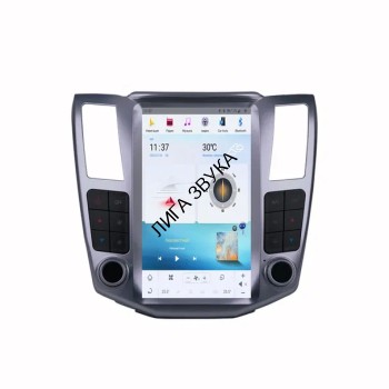 Штатная магнитола Lexus RX 2004-2009 Carmedia ZF-1278S-Q6 Tesla Style Android Магнитола для Lexus RX 2004-2009, Toyota Harrier 2003-2009 Carmedia ZF-1278S-Q6 ("Тесла-Стиль") Android 11, 8ГБ+128ГБ, SIM-слот
