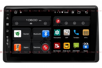 Штатная магнитола Renault Duster 2010-2015 RedPower 61258 10 дюймов Автомагнитола для Renault Duster RedPower 61258
