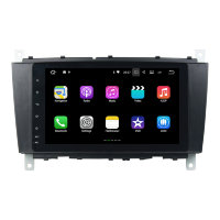 Штатная магнитола Mercedes G-класс W463 2007-2012, C-класс W203 рестайл 2004-2007, CLK, CLC, SLK Carmedia KD-8225-P3-7