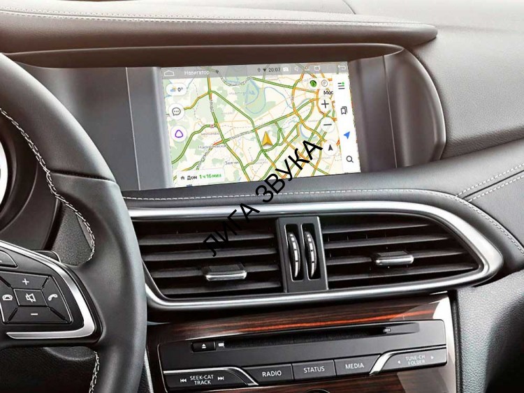 Навигационный блок Infiniti с системой 08IT Radiola RDL-INF-08IT