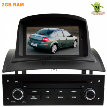 Штатная магнитола Renault Megane 2 2002-2008 LeTrun 2163 Android 7.1.1 Штатная магнитола Renault Megane 2 2002-2008 LeTrun 2163 Android 7.1.1