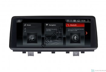 Штатная магнитола BMW X6 F16 2014+, X5 F15 2014+ NBT, поддержка кругового обзора Parafar PF8235i Штатная магнитола для BMW X6 F16 2014+ и X5 F15 2014+ (NBT, поддержка кругового обзора) - Parafar PF8235i с большим 10.25" IPS экраном на Android 8.1, 6-ТУРБО ЯДЕР и 2ГБ-32ГБ памяти