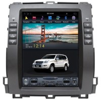 Штатная магнитола Toyota Land Cruiser Prado 120 2002-2009 Carmedia ZF-1116H-Q6 Тесла-стиль Android DSP