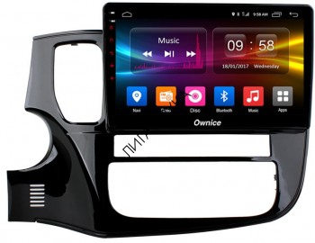 Штатная магнитола Mitsubishi Outlander 2012-2017 Carmedia OL-1633 Android 9.0 DSP поддержка кругового обзора Carmedia OL-1633  - Штатная магнитола Mitsubishi Outlander 2012-2017 Android 9.0