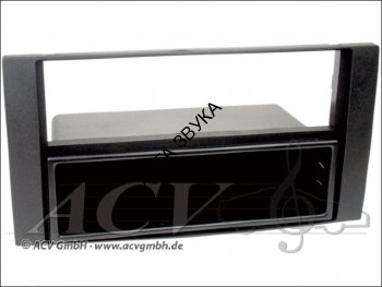 Переходная рамка для магнитолы Ford Focus, Kuga, Fiesta, Fusion, Transit, S-Max, Galaxy ACV 291114-08 ACV 291114-08 - Рамка переходная Rubber Touch для установки головного устройства вместо штатного в автомобили Ford Focus / C-Max / Fiesta / Fusion / Galaxy / S-Max / Transit (чёрная)