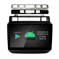 Штатная магнитола Volkswagen Touareg II 2010-2018 вместо RCD550, поддержка подогревов Roximo RI-3712 Android DSP 4G