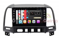 Штатная магнитола Hyundai Santa Fe 2006-2012 Carwinta KV-1075T3 Android 7.1 