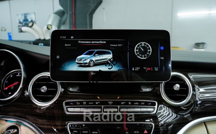 Штатная магнитола Mercedes-Benz C-class W205 2014-2018, GLC X253 2015-2019, V-class V260 2014-2019, X-class 2017-2019 Radiola RDL-7715 L