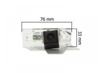  CCD штатная камера заднего вида с динамической разметкой Audi / Seat / Skoda / Volkswagen AVEL AVS326CPR (#001)