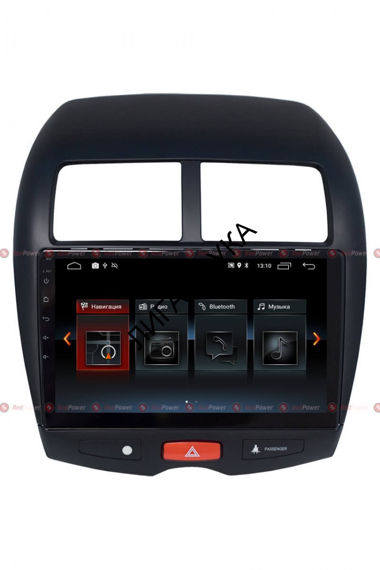 Штатная магнитола Mitsubishi ASX 2010-2016, Peugeot 4008 2012+, Citroen C4 Aircross Redpower 30026IPS Android 8 
