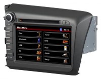 Штатная магнитола Honda Civic sedan 2011-2013 Carsys CS8029