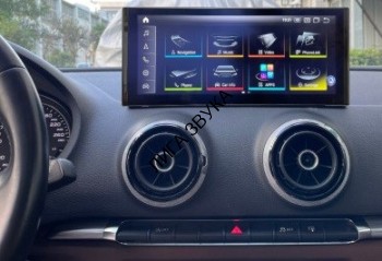 Штатная магнитола Audi A3 2013-2020 Radiola RDL-8503 (TC-8503) Замена заводского монитора AUDI A3 2014-2020 г.в. на 10,25 дюймов сенсорный экран высокого разрешения 1920*720 Под оригинальный дизайн с сохранением всей стилистики AUDI.