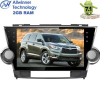 Штатная магнитола Toyota Highlander U40 2007-2013 LeTrun 2286 Android 7.1.1 Allwinner T3