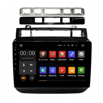 Штатная магнитола Volkswagen Touareg II 2010-2018 (только взамен RCD550) Roximo RX-3712 4G LTE Штатная магнитола Roximo 4G RX-3712 для Volkswagen Touareg, 2011-2017
