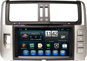 Штатная магнитола Toyota Land Cruiser Prado 150 2009-2013 Carmedia KR-8005-T8 Android 7.1/8.1  Штатная магнитола Toyota Land Cruiser Prado 150 2009-2013 Carmedia KR-8005-T8 Android 7.1/8.1 