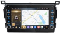 Штатная магнитола Toyota RAV4 2013-2018 Carmedia OL-9607-NPQ планшет с крутилками Android CarPlay
