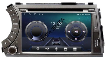Штатная магнитола Ssang Yong Kyron 2005-2015, Actyon I 2005-2010, Actyon Sports 2006-2015 Carmedia MKD-7061-S10 Магнитола для SsangYong Actyon 2005-2010, Kyron, Actyon Sports 2006-2016 - Carmedia MKD-7061-S10 Android 10, ТОП процессор, 4Гб+64Гб, CarPlay, SIM-слот