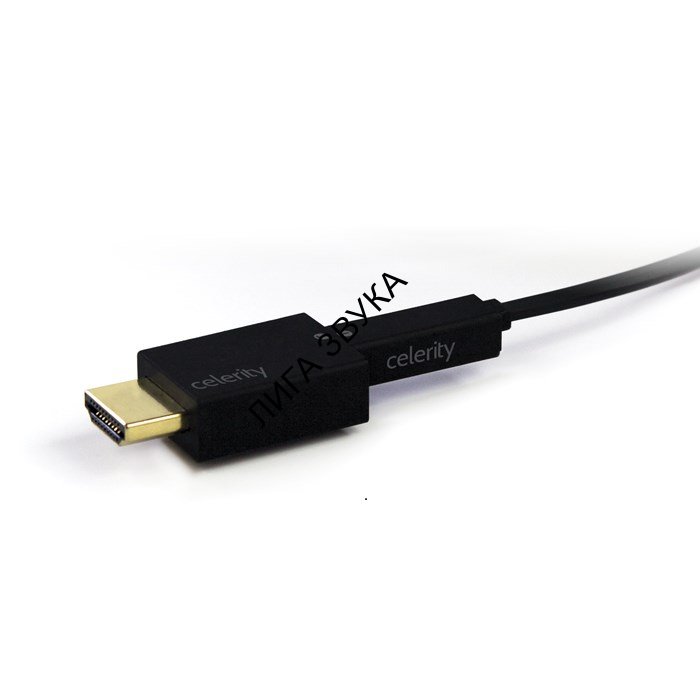 Оптический HDMI кабель, 30.4 м, черная оплетка Celerity Technologies DFO-100P