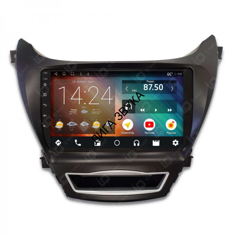 Штатная магнитола Hyundai Elantra V (MD) 2010-2014 IQ Navi P6-1601FSHD Android