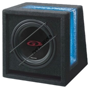 Корпусной пассивный сабвуфер 10" Alpine SBG-1044BR  Alpine SBG-1044BR - Автомобильный корпусной сабвуфер 10", серия Type-G, 150 Вт RMS, 4 Ом