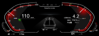 Цифровая приборная ЖК панель BMW 1/2/X1/X2 F20/F22/F39/F48/F52 2013-2022 RDL-1297