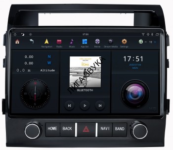 Штатная магнитола Toyota Land Cruiser 200 2007-2015 вместо штатного экрана Carmedia ZF-6025-DSP 4ГБ-64ГБ Штатная магнитола для Toyota Land Cruiser 200 2007-2015 (вместо штатного экрана) - Carmedia ZF-6025-DSP на Android 9.0, 6-ТУРБО ядер, 4ГБ-64ГБ и встроенным DSP
