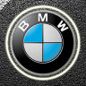 LED подсветка двери Carsys RX-S2A BMW в штатное место с логотипом авто