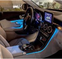 Штатная подсветка салона Mercedes C / GLC 2014-2017 Ambient Lighting Carsys AMBL-MB