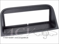 Переходная рамка для магнитолы Peugeot 406 black ACV 291040-04
