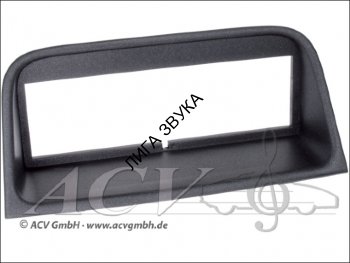 Переходная рамка для магнитолы Peugeot 406 black ACV 291040-04 ACV 291040-04 - Рамка переходная Rubber Touch для установки головного устройства вместо штатного в автомобили Peugeot 406 (чёрная)