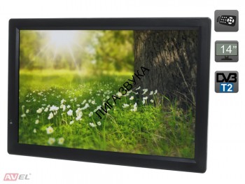 Портативный телевизор 14&quot; DVB-T2 Avel AVS133PT Портативный телевизор 14" DVB-T2 AVS133PT
