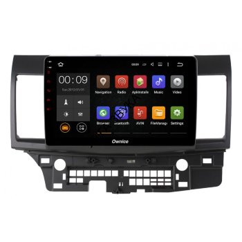 Штатная магнитола Mitsubishi Lancer Х, Galant Fortis 2007-2016 / Proton Inspira 2010+ Roximo RX-2612 4G LTE Android Штатная магнитола Roximo 4G RX-2612 для Mitsubishi Lancer X
