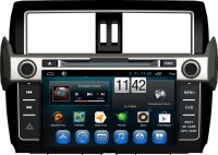 Штатная магнитола Toyota Land Cruiser Prado 150 2013-2017 CarMedia KR-9000-S10 4G SIM DSP с поддержкой кругового обзора 