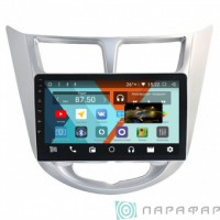 Штатная магнитола Hyundai Solaris 2010-2016 Parafar PF067KHD Android 8.1.0   
