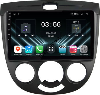 Штатная магнитола Chevrolet Lacetti 2004-2013 хэтчбек кондей черный FarCar D3038M Android Штатная магнитола FarCar для Chevrolet Lacetti хэтчбек на Android (D3038M кондей)
