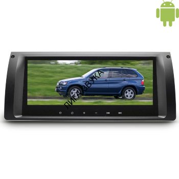 Штатная магнитола BMW E39 E53 LeTrun 1688 9 дюймов Android 4.4.4 Штатное головное устройство для БМВ 5-й серии и Х5 Летран