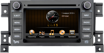 Штатная магнитола Suzuki Grand Vitara 2005-2016 II Incar CHR-0791GV ШТАТНАЯ МАГНИТОЛА SUZUKI GRAND VITARA 05+ (IE) I-10 (INTRO CHR-0791GV)