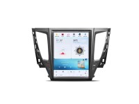 Штатная магнитола Mitsubishi Pajero Sport III 2017+, L200 2016-2018 АКПП Carmedia ZF-1236-Q6 Tesla Style 