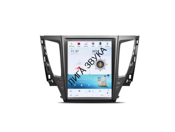 Штатная магнитола Mitsubishi Pajero Sport III 2017+, L200 2016-2018 АКПП Carmedia ZF-1236-Q6 Tesla Style  Штатная магнитола Mitsubishi Pajero Sport III 2017+, L200 2016-2018 АКПП Carmedia ZF-1236-Q6 Tesla Style 
