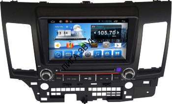Штатная магнитола Mitsubishi Lancer Х, Galant Fortis 2007-2016 / Proton Inspira 2010+ Carwinta QR-8060 Carwinta QR-8060 - Штатная магнитола Mitsubishi Lancer X 2006-2012 (левый руль) 