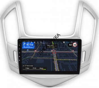 Штатная магнитола Chevrolet Cruze I 2012-2015 серебро OEM GTU9-242 Android  Штатная магнитола OEM GTU9-242 для Chevrolet Cruze I 2012-2015 (серебро) на Android 10