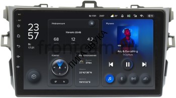 Штатное головное устройство Toyota Corolla 10 2006-2013 серая, без воздуховодов Teyes X1 9 дюймов 2/32 RM-9038 Android 4G-SIM, DSP Штатное головное устройство Toyota Corolla 10 2006-2013 серая, без воздуховодов Teyes X1 9 дюймов 2/32 RM-9038 Android 4G-SIM, DSP
