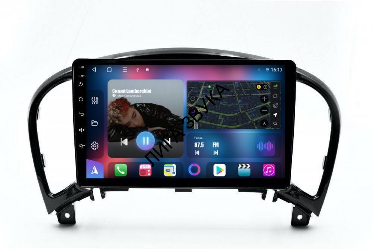 Штатная магнитола Nissan Juke 2010-2019 FarCar XL749M Android 4G модем DSP  