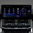 Штатный монитор 12.3 дюйма Toyota Land Cruiser 300 2021+ вместо штатного 9 дюймов Carmedia KP-T1210 Android, без DVD, 4G модем 
