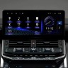 Штатный монитор 12.3 дюйма Toyota Land Cruiser 300 2021+ вместо штатного 9 дюймов Carmedia KP-T1210 Android, без DVD, 4G модем 